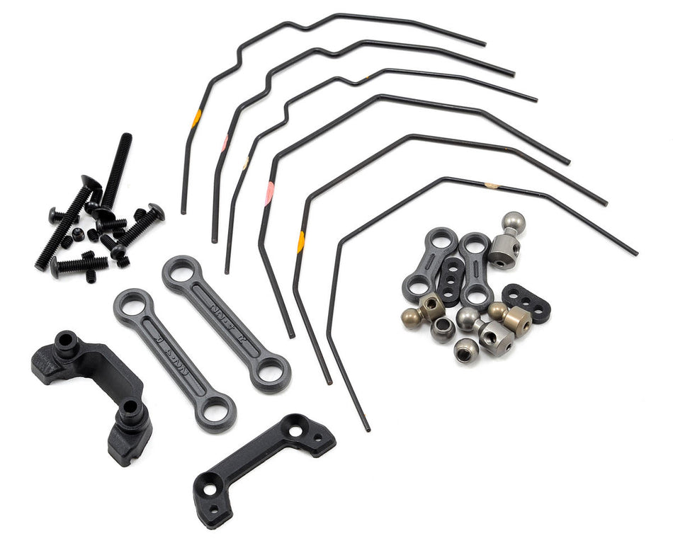 TLR Sway Bar Kit, Front/Rear 22-4