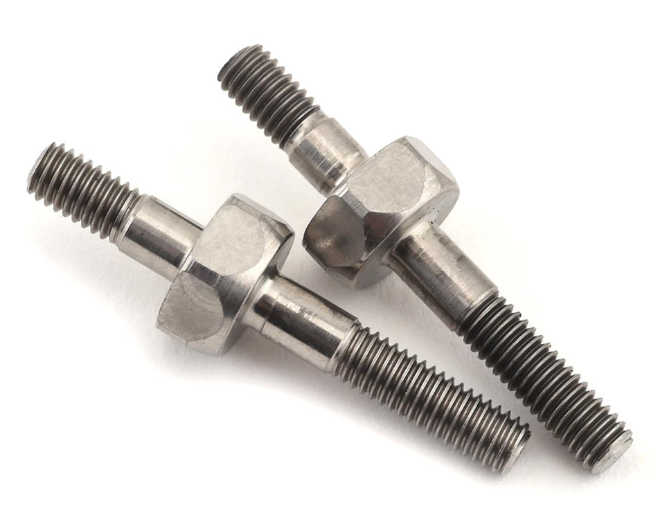 TLR Shock Standoff, Carbon Tower, Titanium (2): 22 5.0