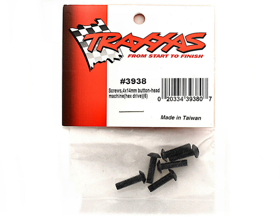 Traxxas 4x14mm Button Head Screw (6)