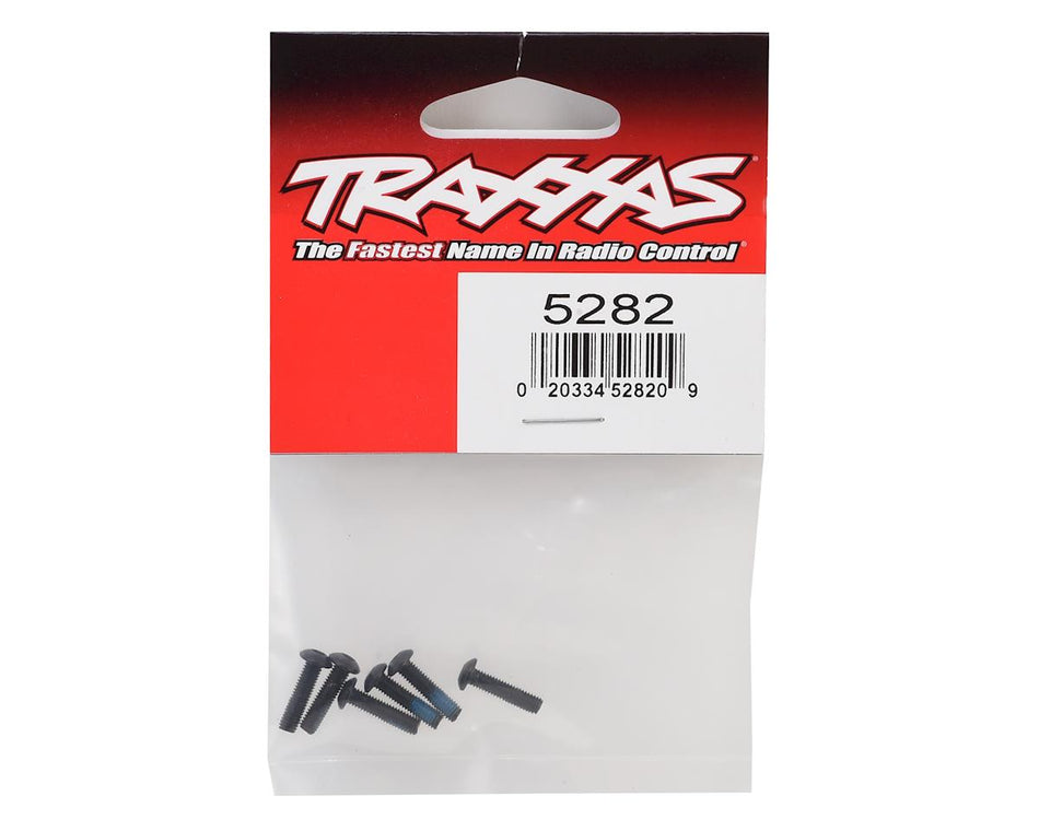 Traxxas 3x12mm Button Head Hex Screws w/Threadlock (6)