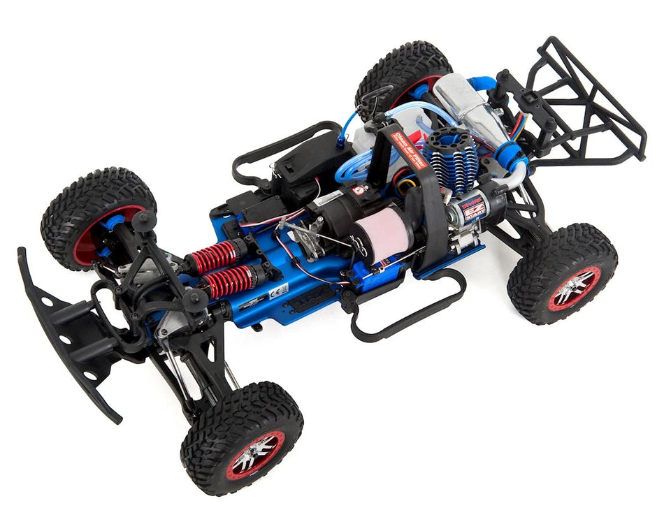 Traxxas Slayer Pro 4WD RTR Nitro Short Course Truck (Blue)