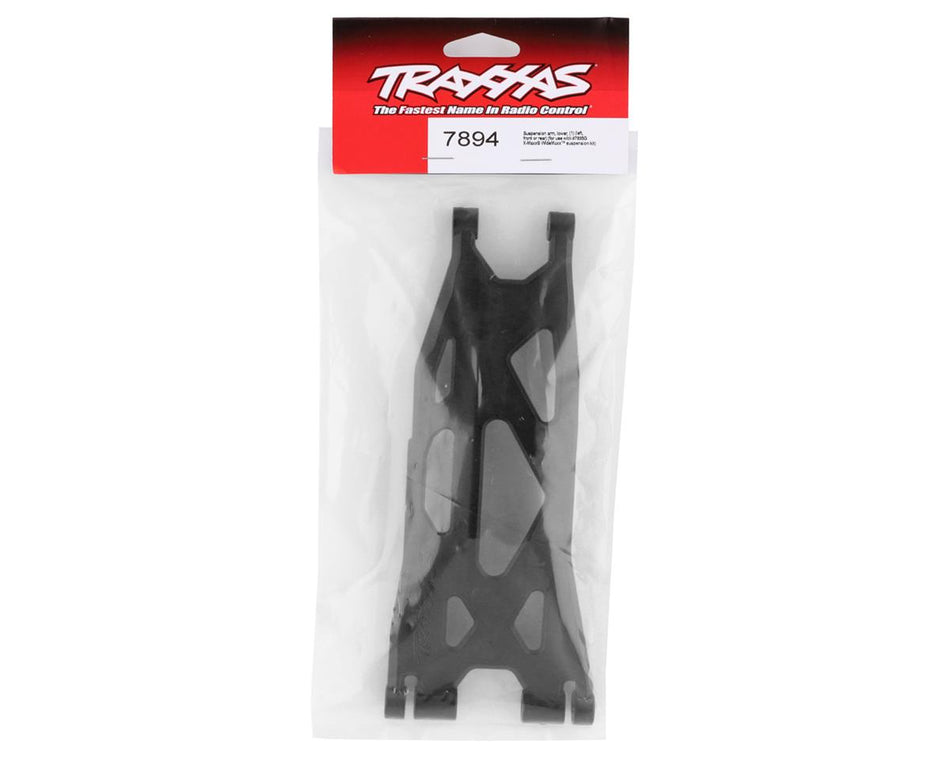Traxxas X-Maxx WideMaxx Lower Left Front/Rear Suspension Arm (Black) (Use with TRA7895 WideMaxx Suspension Kit)