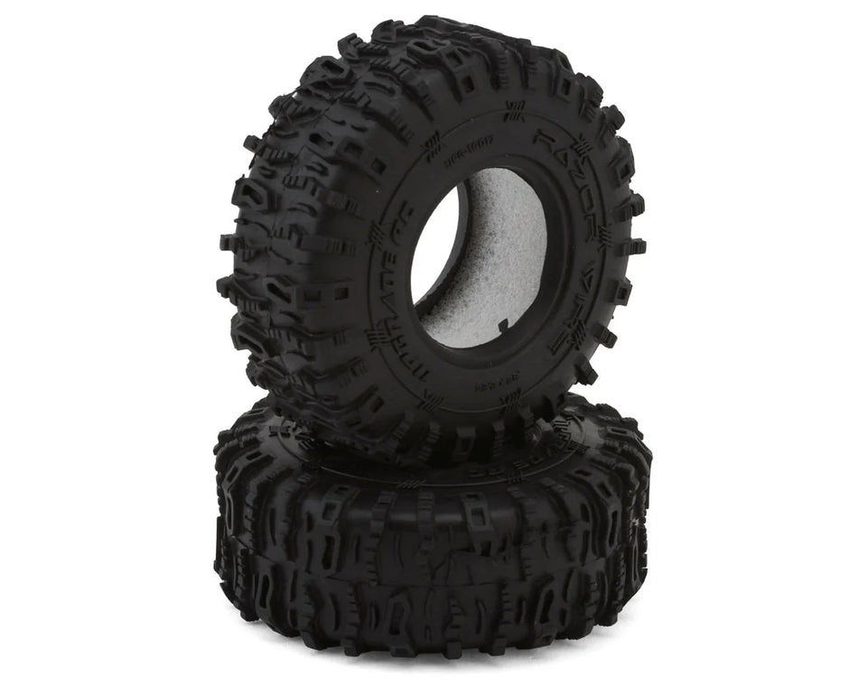 UpGrade RC Micro Razor Wire 1.0" Class 1 Micro Crawler Tires (2) (57mm OD) (Super Soft)