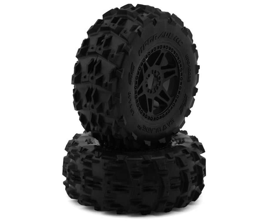 UpGrade RC Saw Blade SC 2.2/3.0" Pre-Mounted Short Course Truck Tires