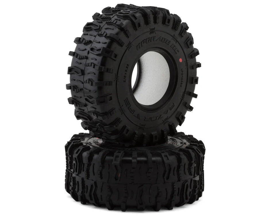 UpGrade RC Razor Wire 2.2" Class 3 Razor-Inspired Tread Rock Crawler Tires (2) (Super Soft) (5.25" O.D.)