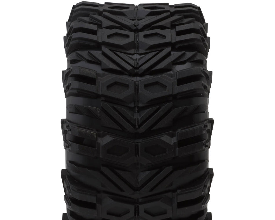 UpGrade RC BELTED Dirt Claw 2.9" Pre-Mounted Tires for Traxxas® MAXX® (2) (Regular & Wide Offset Hexes Included)