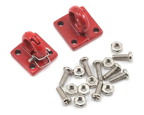 Yeah Racing Four Bolt Tow Ring (RED)