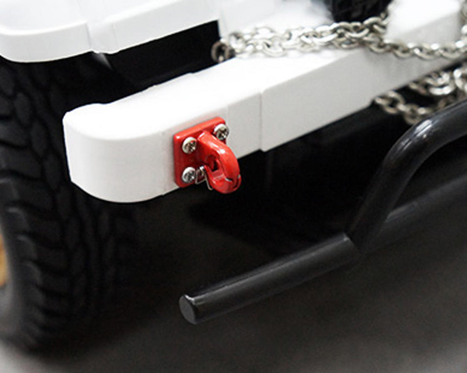 Yeah Racing Four Bolt Tow Ring (RED)