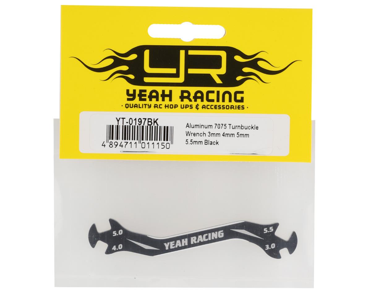 Yeah Racing Rc Tools Yeah Racing Aluminum Turnbuckle Wrench (Black) (3, 4, 5, 5.5mm) – Eds RC
