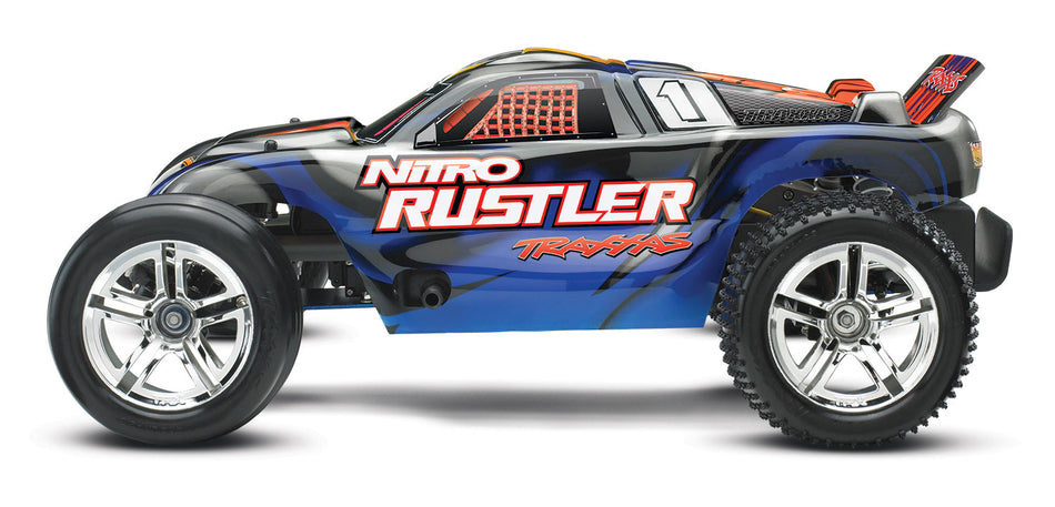 Nitro Rustler w/ TSM Blue