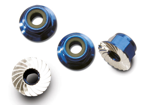 4mm Flanged Nut