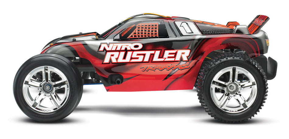 Nitro Rustler w/ TSM Red