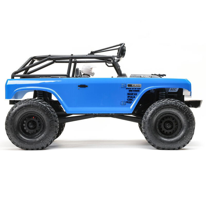 SCX10 II Deadbolt 4WD RTR Blue