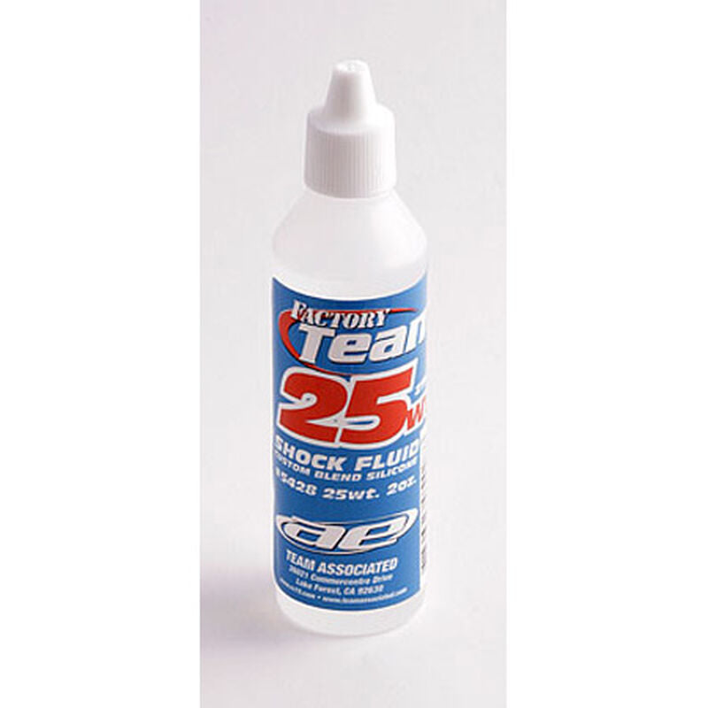 Factory Team Silicone Shock Fluid, 25Wt (275 cSt) 2oz
