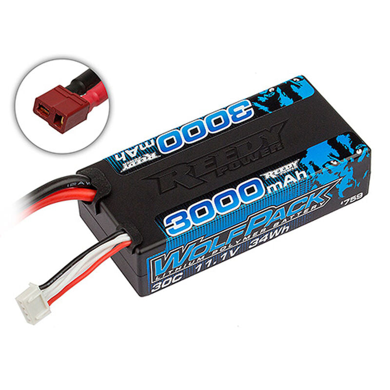 Reedy WolfPack 3s 3000mAh 30C Deans Plug Battery Pack