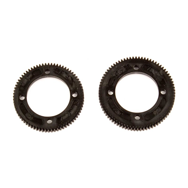 RC10B74 Center Differential Spur Gear (72t, 78t)