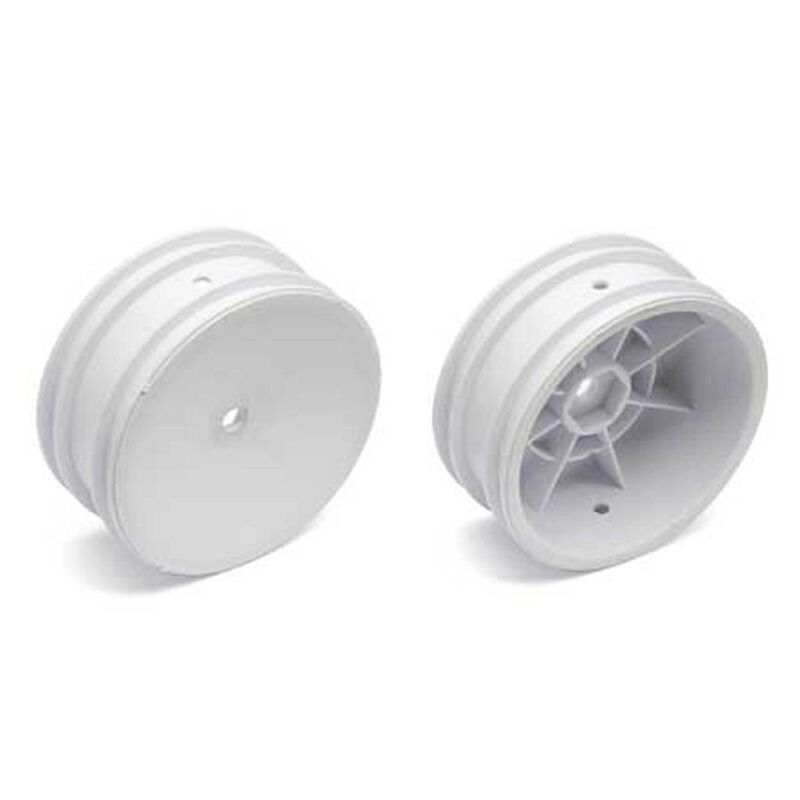 12mm Hex 2wd Front Buggy Wheels (White)