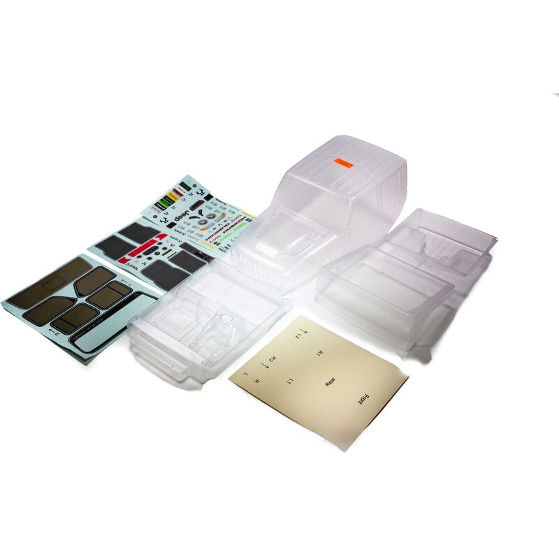 Axial Jeep JT Gladiator Clear Body Set