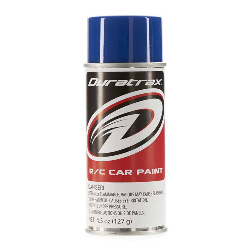 Duratrax Polycarb Spray, Brilliant Blue, 4.5 oz 4286