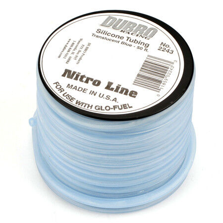 Blue Silicone Fuel Tubing 1ft