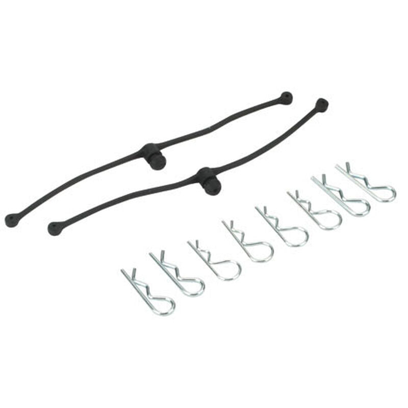 Body Clip Retainer Black