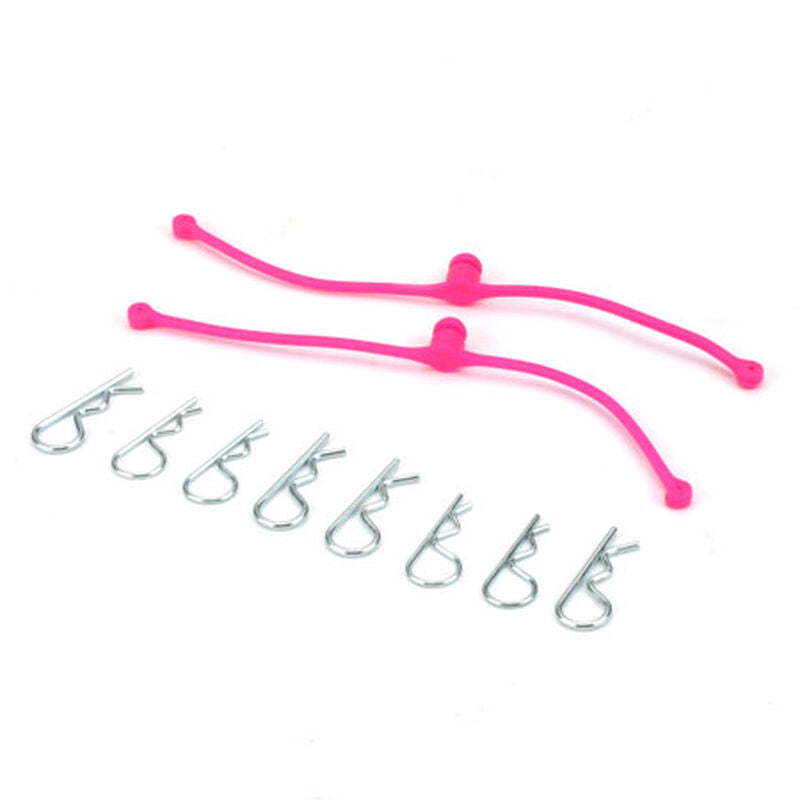 Body Clip Retainer Pink