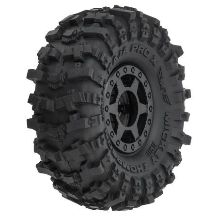 ProLine SCX24 Baja Pro X Tires w/ Rims (4)
