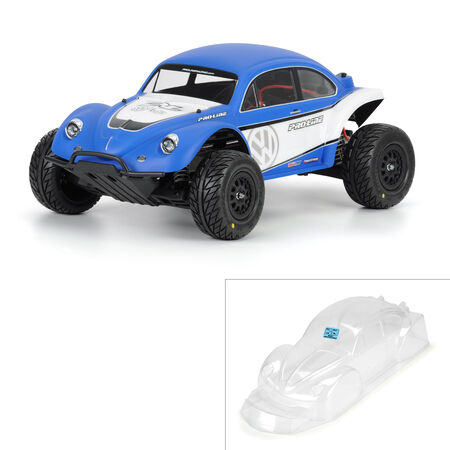 Proline 1/10 VW Full Fender Baja Bug Clear Body: Short Course