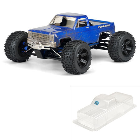 Proline 1/8 1980 Chevy Pick-up Clear Body: Monster Truck