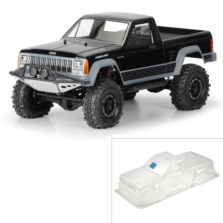 Proline 1/10 Jeep Comanche Full Bed Clear Body 12.3" (313mm) WB Crawlers