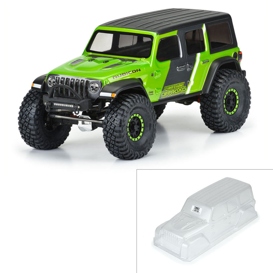 Proline 1/10 Jeep Wrangler JL Unlimited Rubicon Clear Body 12.3" (313mm) WB Crawlers