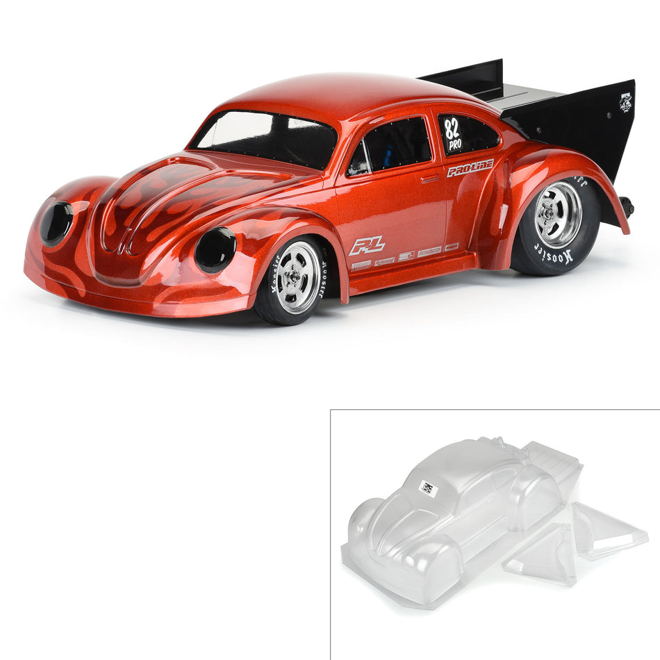 Proline 1/10 Volkswagen Drag Bug Clear Body: Drag Car