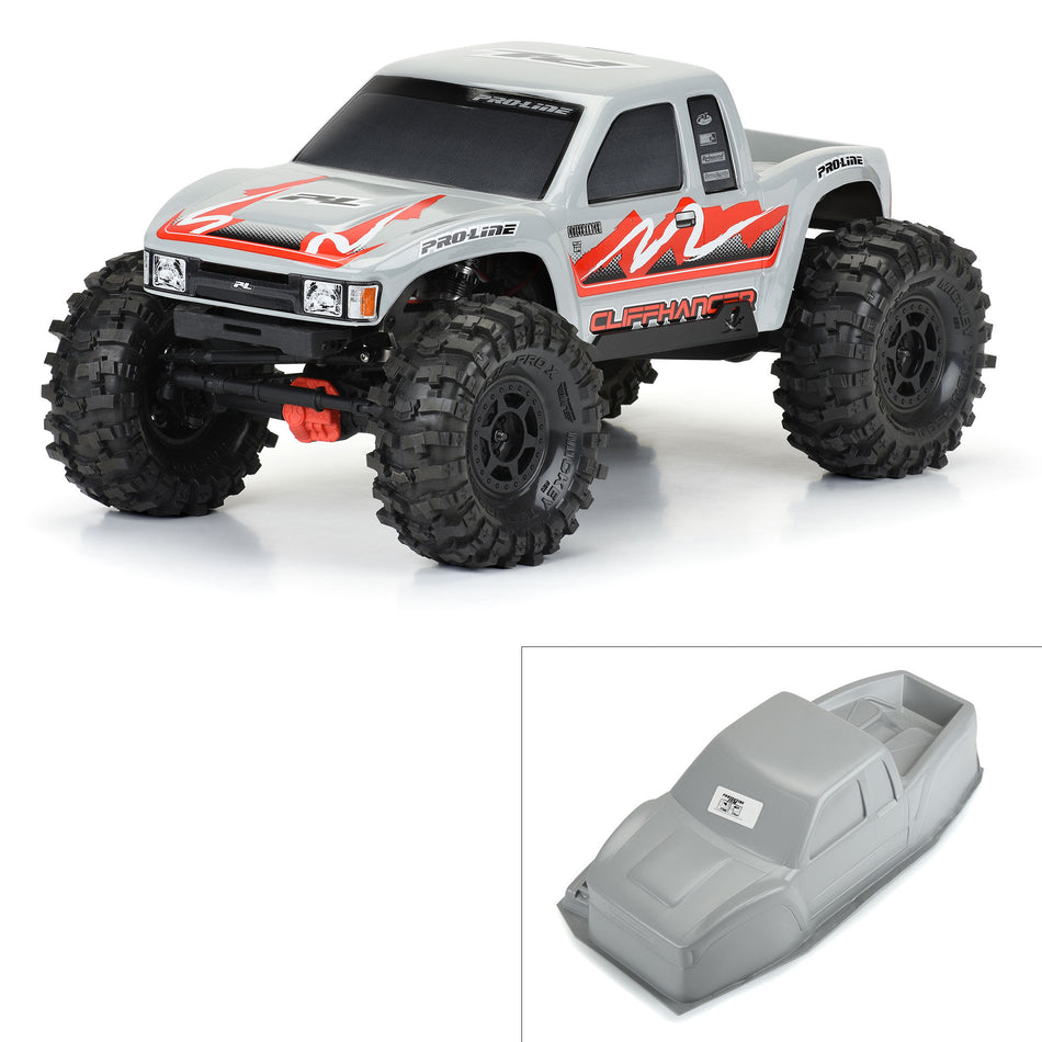 Proline 1/10 Cliffhanger HP Tough-Color Gray Body 12.3” (313mm) WB Crawlers