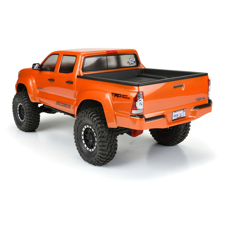 Proline 1/10 2015 Toyota Tacoma TRD Pro Clear Body 12.3" (313mm) Wheelbase: Crawlers
