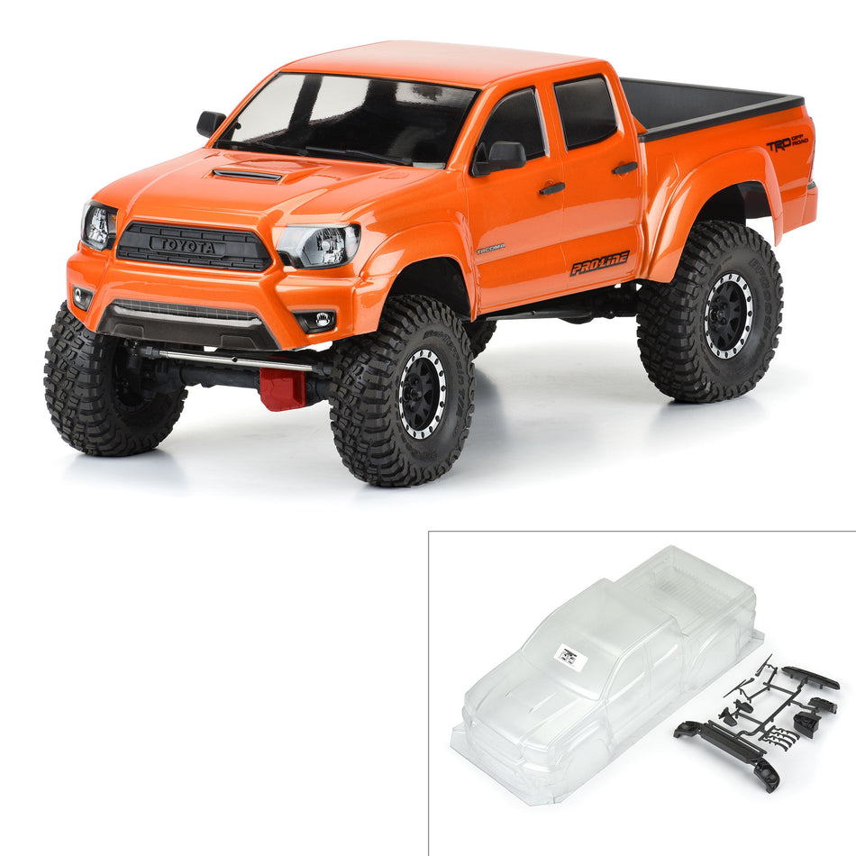 Proline 1/10 2015 Toyota Tacoma TRD Pro Clear Body 12.3" (313mm) Wheelbase: Crawlers