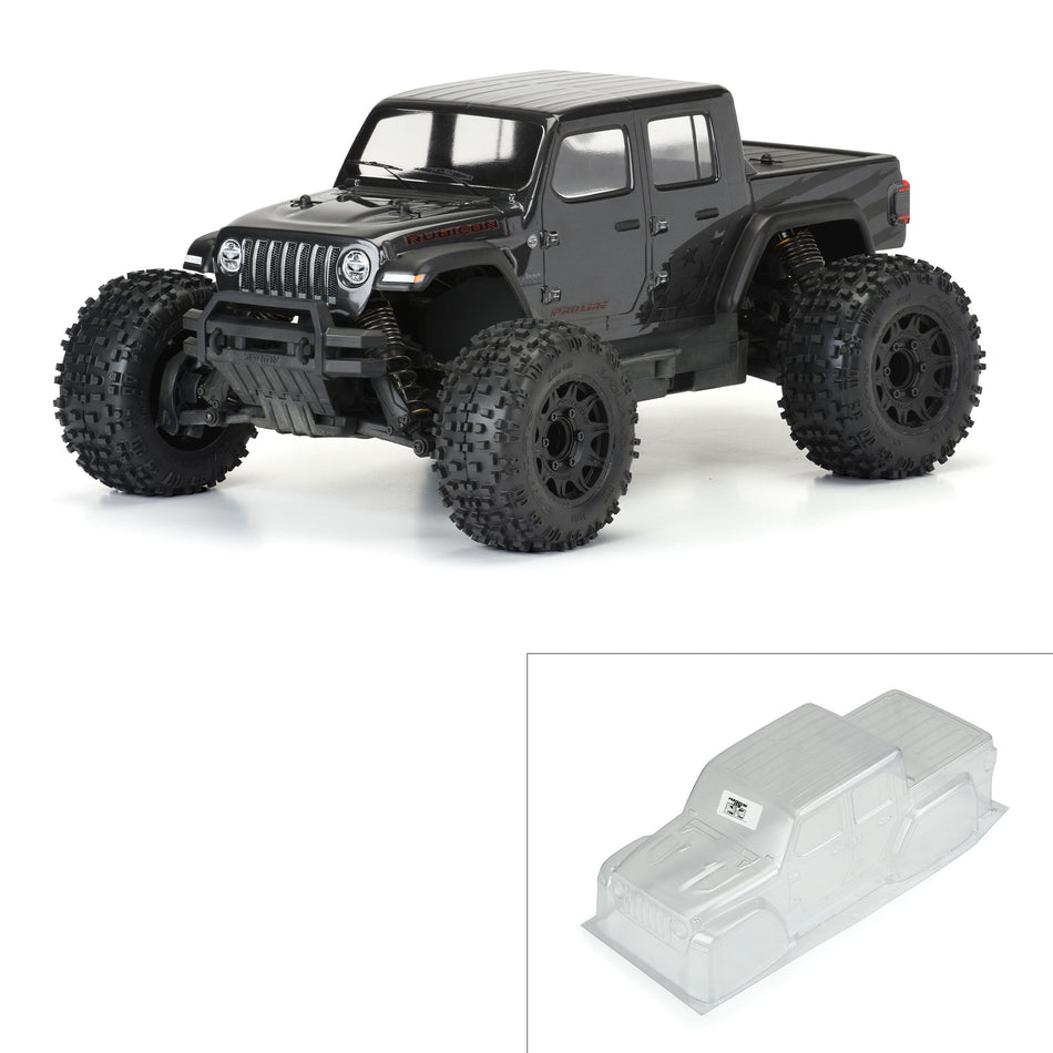 Proline 1/10 Jeep Gladiator Rubicon Clear Body: GRANITE, STAMPEDE