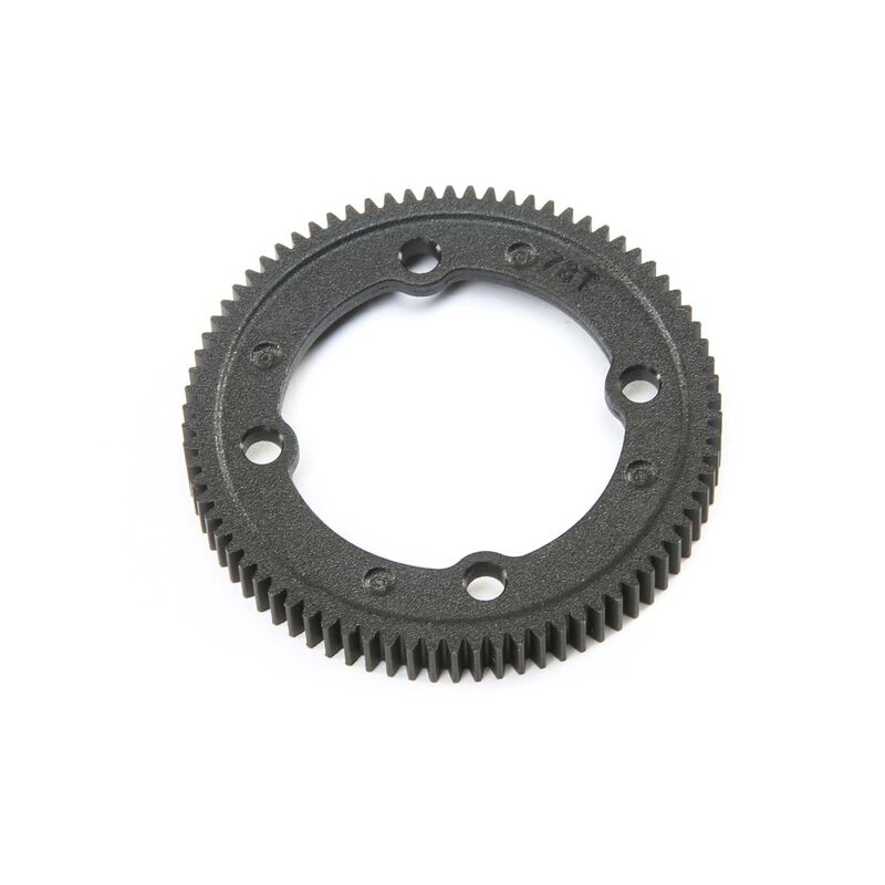 TLR 78T Spur Gear/ Center Diff