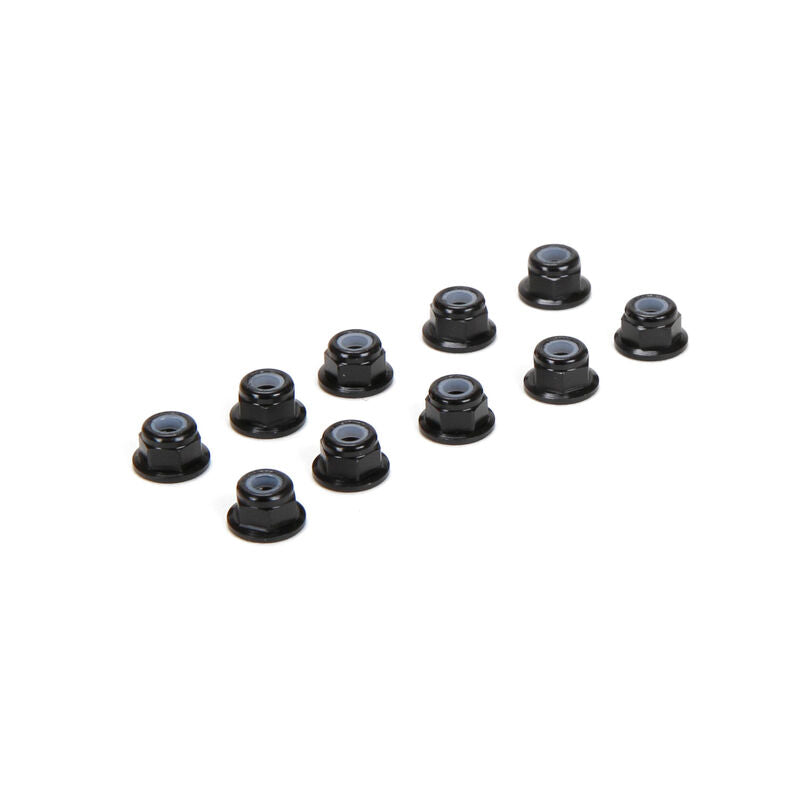 M3 Flanged Aluminum Lock Nuts