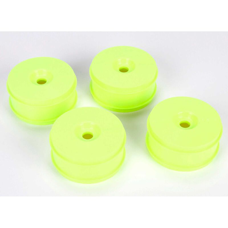 1/8 Front/ Rear 3.3 Buggy Wheels Yellow