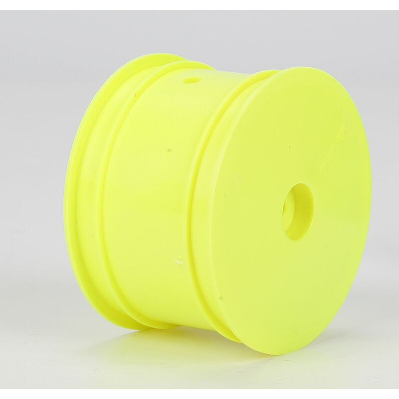 TLR Rear Wheels, Yellow: 22