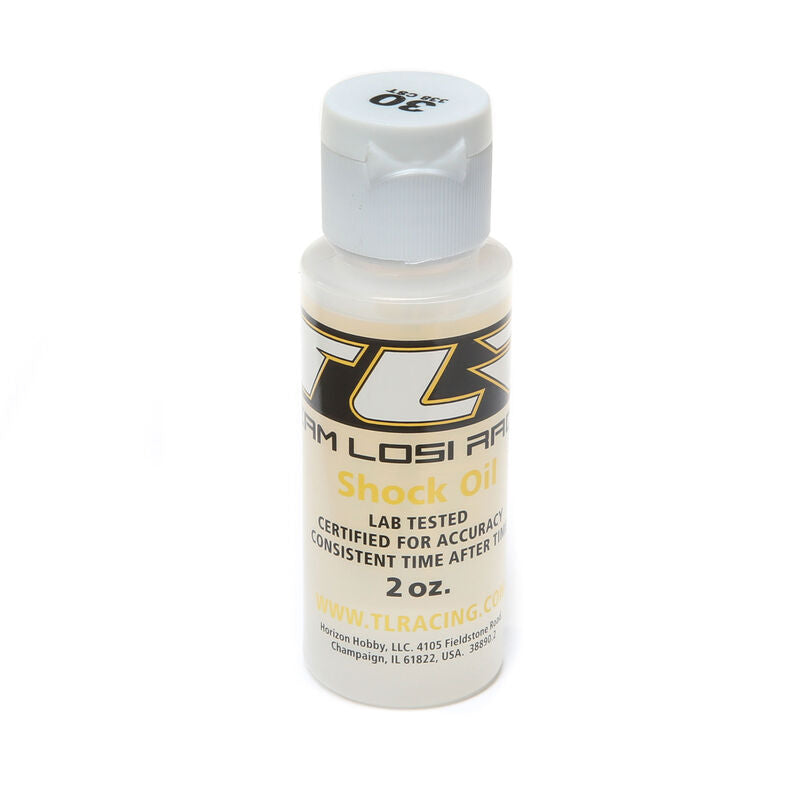 TLR Silicone Shock Oil, 30WT, 338CST, 2oz