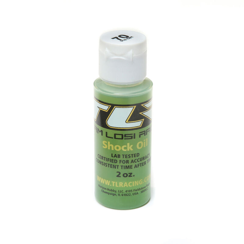 TLR Silicone Shock Oil, 70WT, 910CST, 2oz